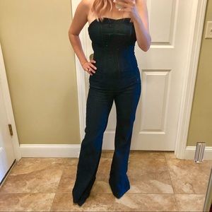 Denim Jumpsuit Size 2
